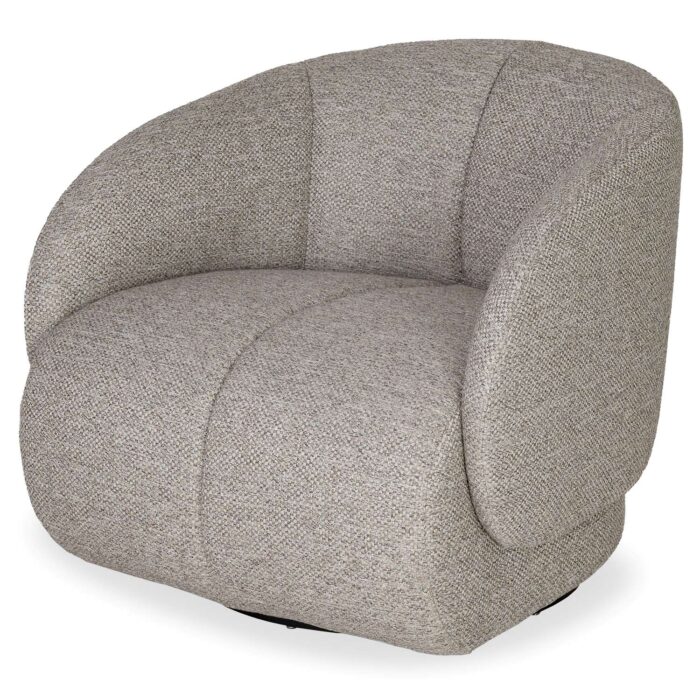 Naples Italian Contemporary Accent Swivel Chair - Image 6
