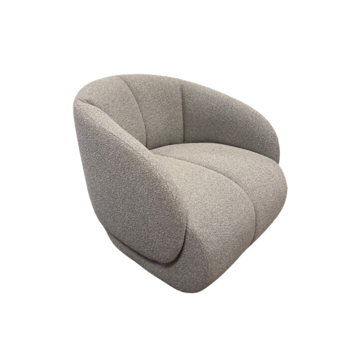 Naples Italian Contemporary Accent Swivel Chair - Image 4