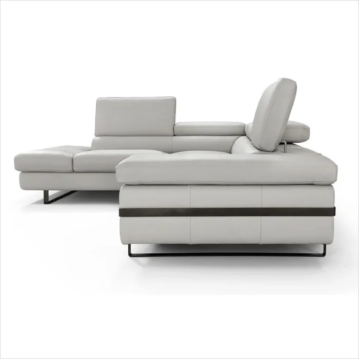Rimi Italian Leather or Fabric Sectional - Image 3
