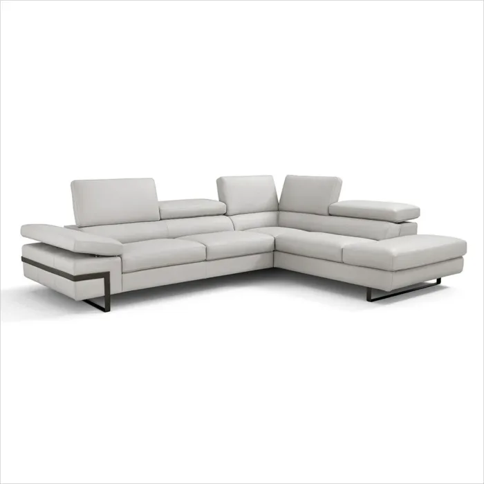 Rimi Italian Leather or Fabric Sectional - Image 2