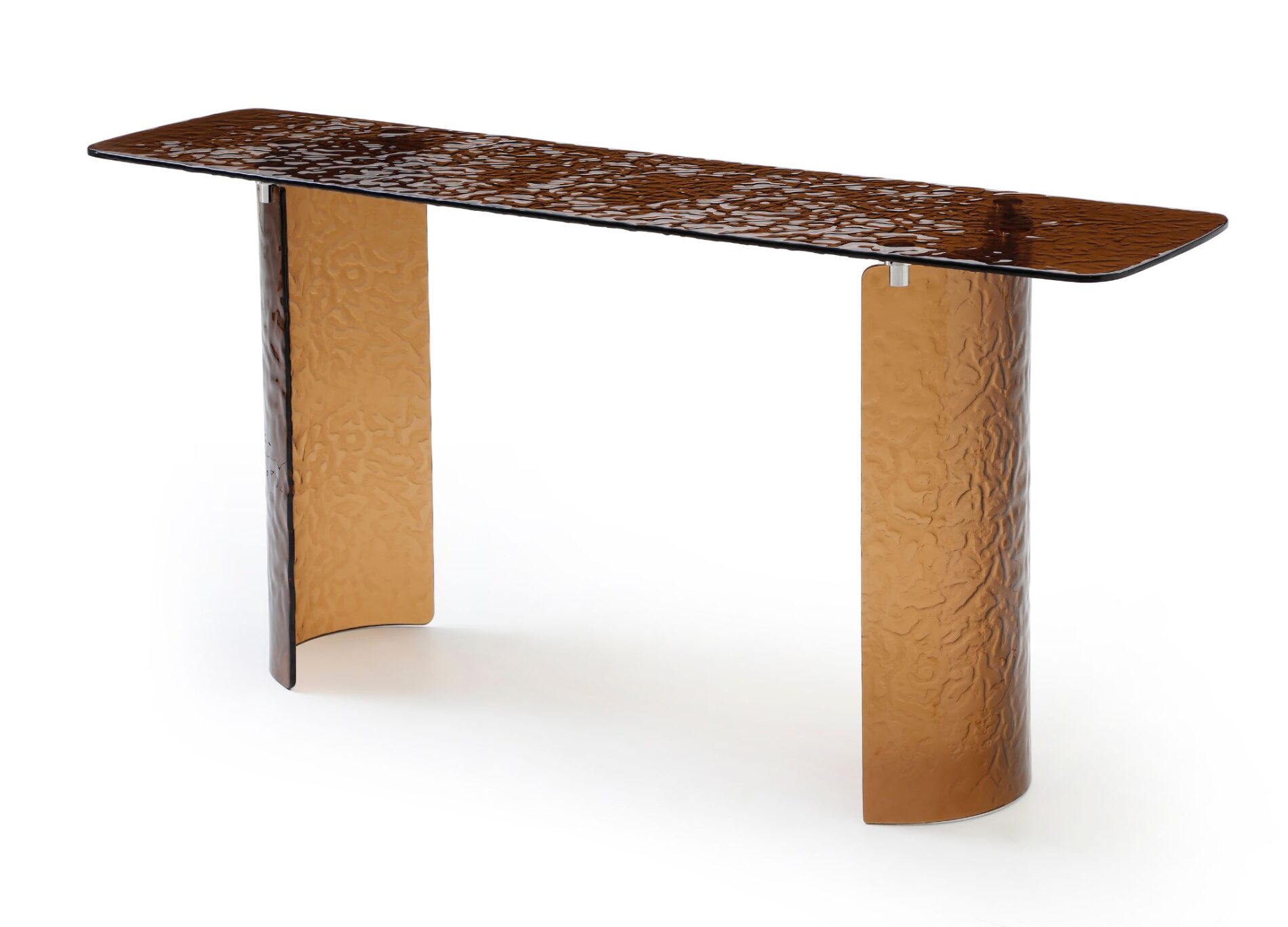 Dekor Contemporary Glass Console Table