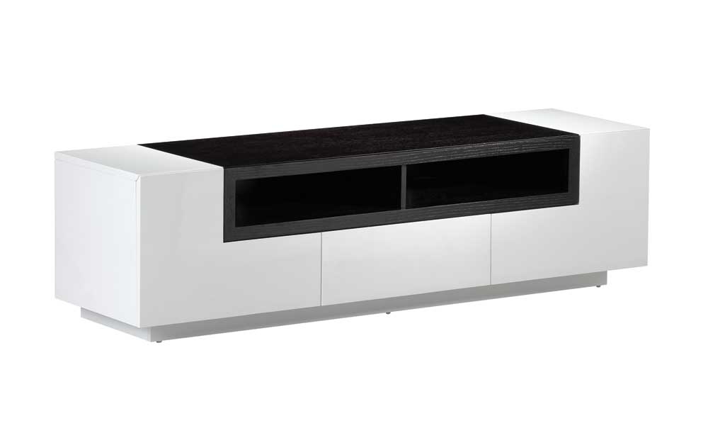 Luciana White & Wenge Modern TV Stands - Image 2
