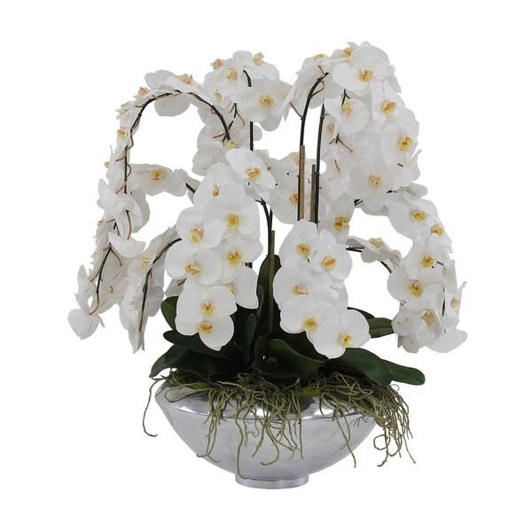 Vera Orchid Designer Silk Flower Arrangements
