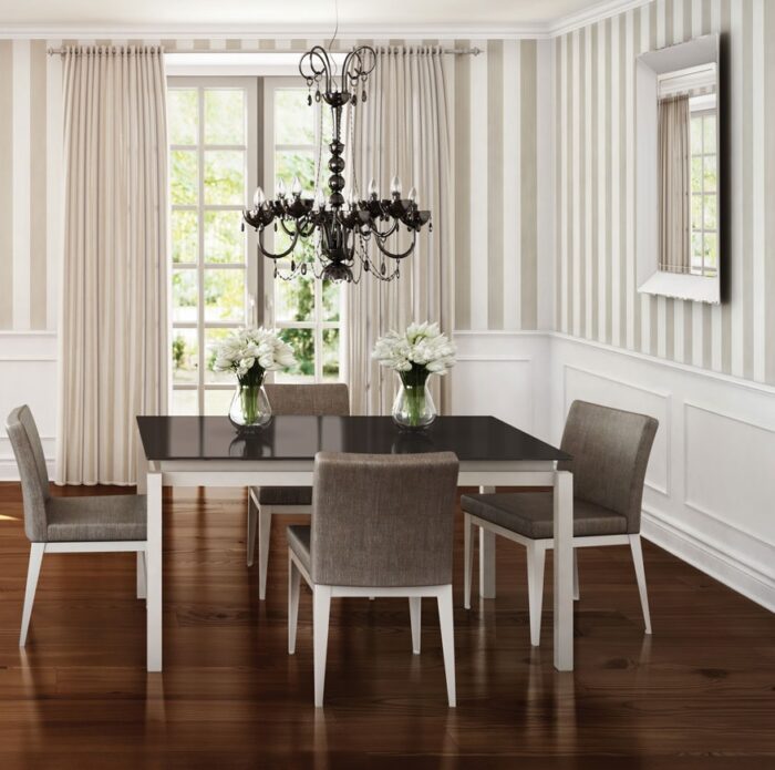 Pavia Custom Modern Dining Room Chairs - Set of 2 - Image 4