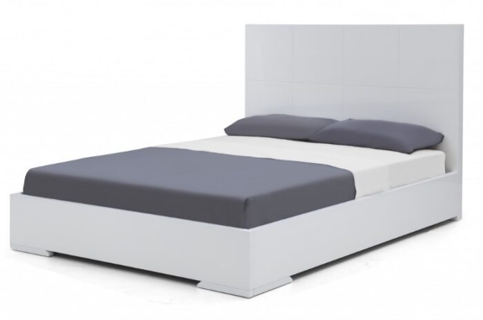 Ambrossi White Contemporary Beds
