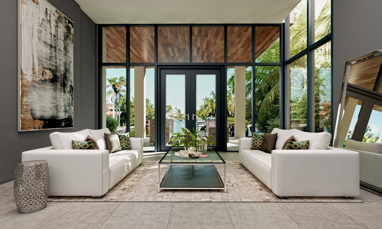 Havana White Modern Sofa - Image 3