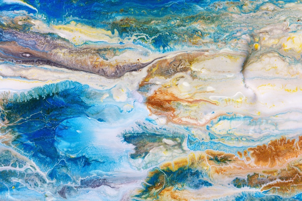 Water Color Abstract Modern Art