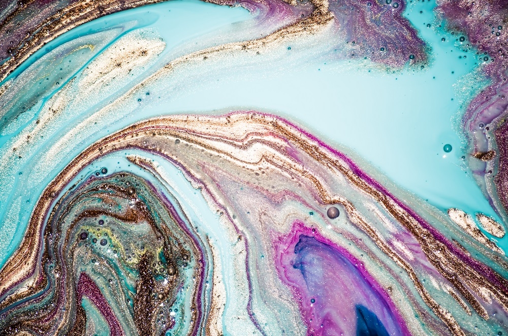 Colorful Marble Swirls