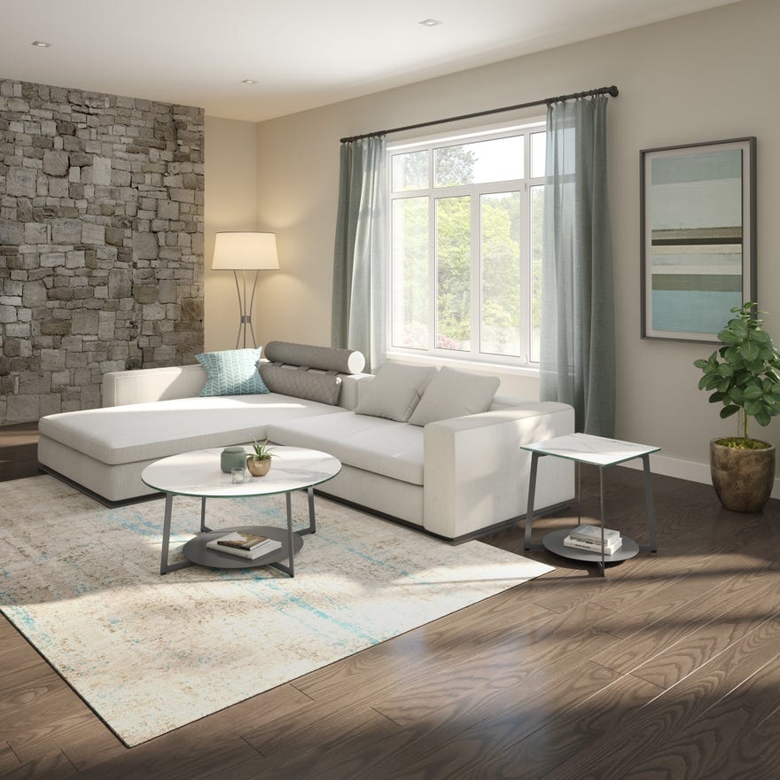 Malloy Contemporary End Table Base - Image 2