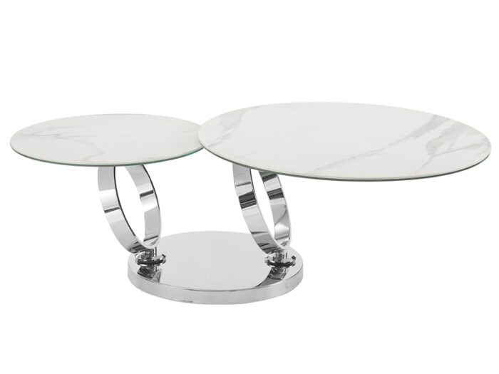 Movimento Porcelain Extendable Contemporary Coffee Table - Image 2