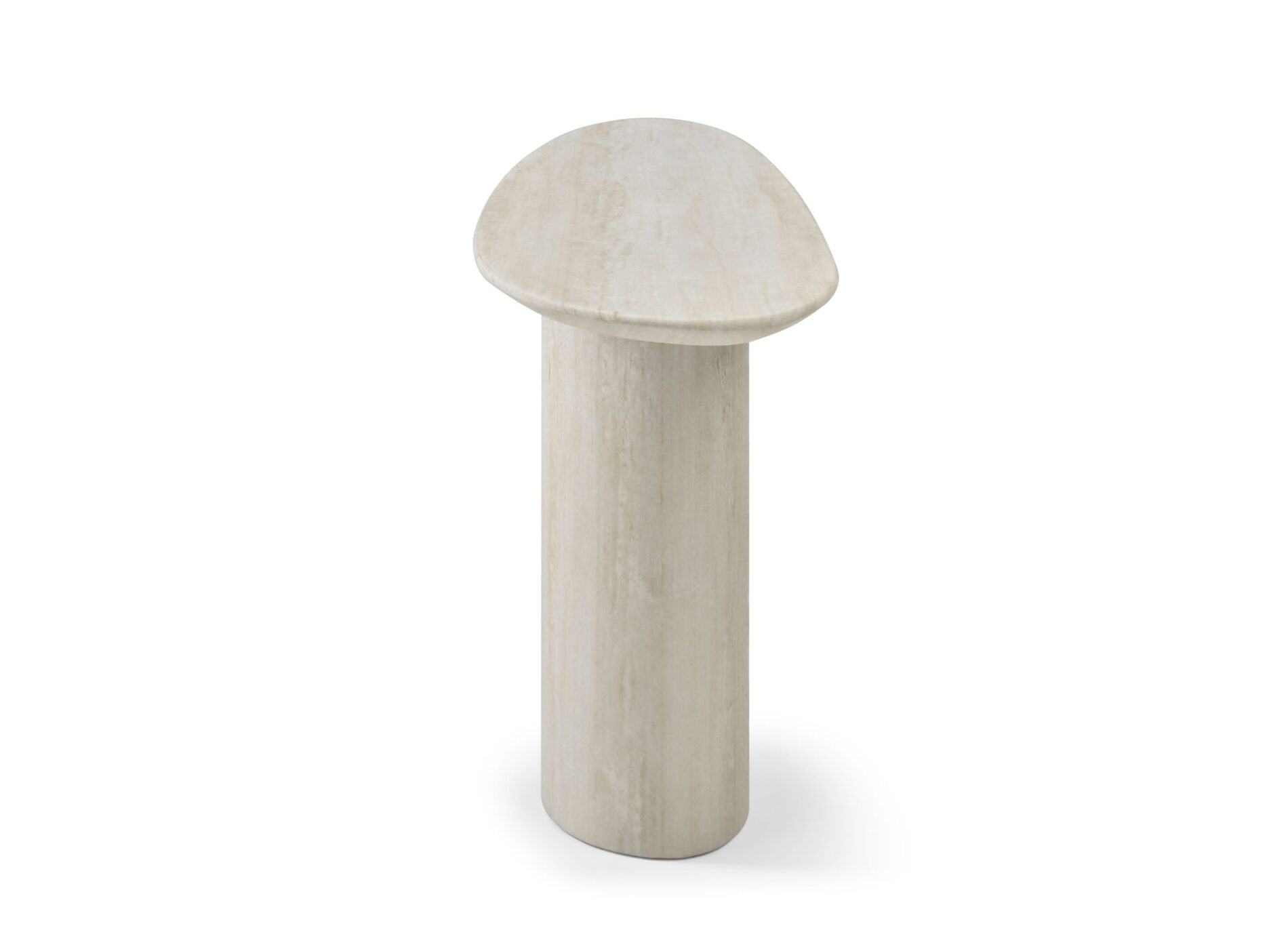 Pietra Travertine Contemporary Console Table - Image 4