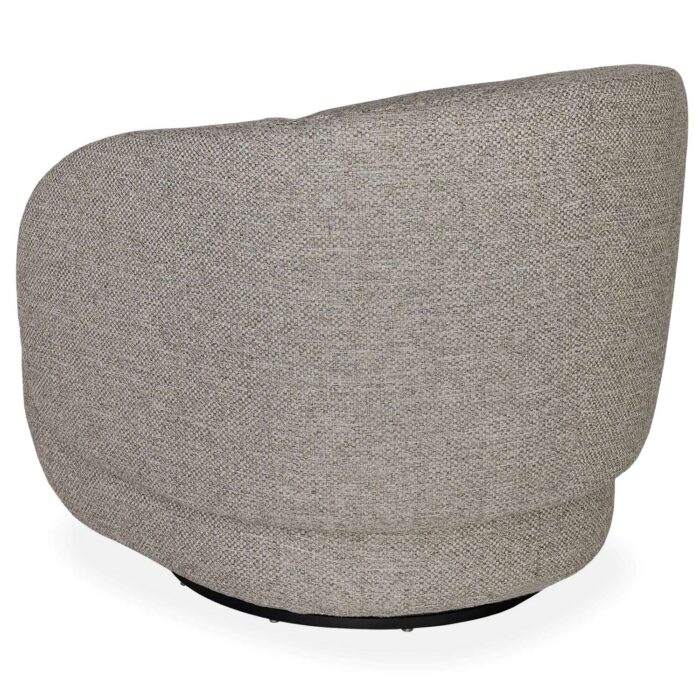 Naples Italian Contemporary Accent Swivel Chair - Image 7