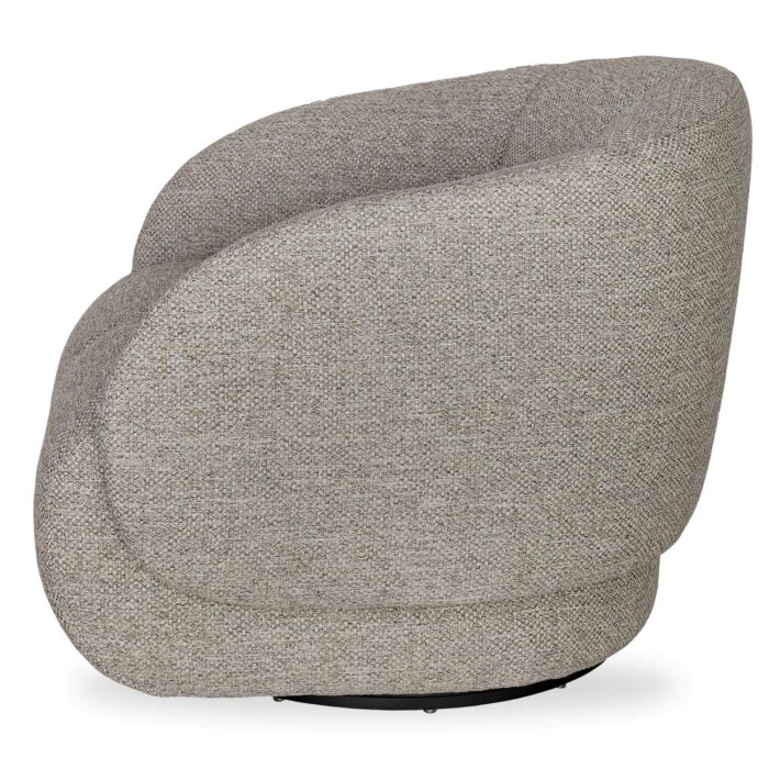 Naples Italian Contemporary Accent Swivel Chair - Image 8