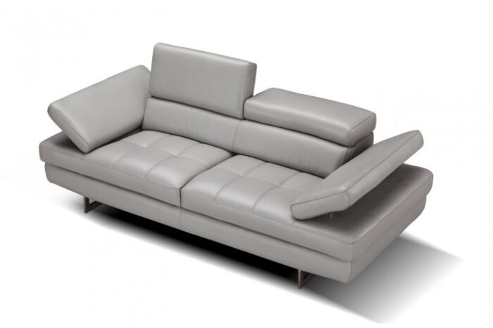 Dominus Italian Leather Modern Sofa - Image 4