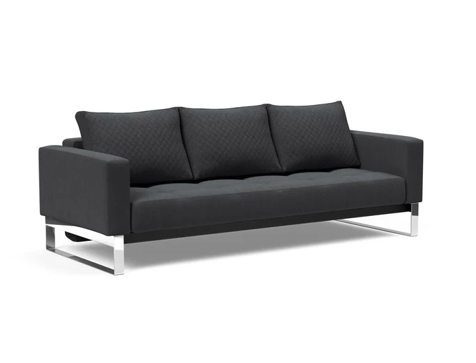 Cassy Gray Deluxe Modern Sleeper Sofa - Image 2