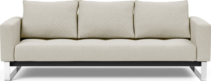 Cassy Gray Deluxe Modern Sleeper Sofa
