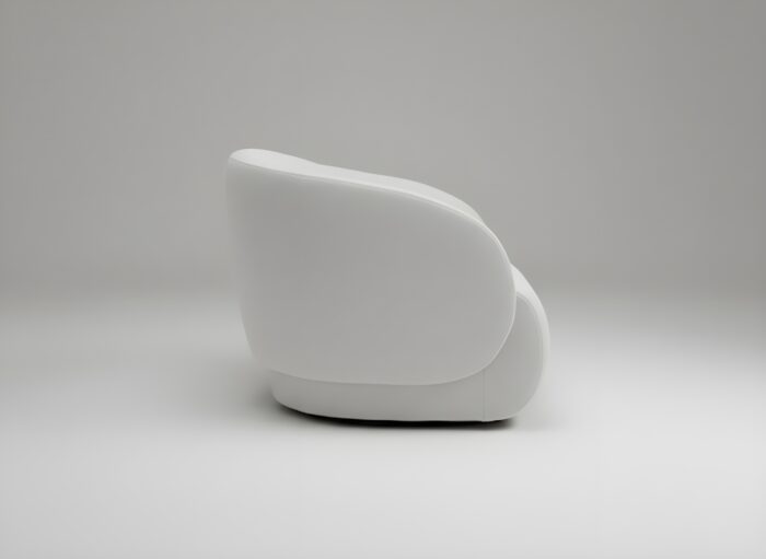 Naples Italian Contemporary Accent Swivel Chair - Image 3