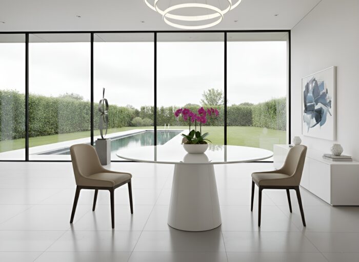 Adriana Light Moka & Walnut Modern Dining Room Chairs - Set of 2 - Image 3
