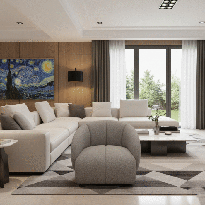 Naples Italian Contemporary Accent Swivel Chair - Image 10