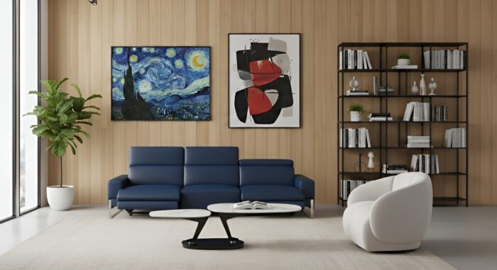 Boca II Italian Leather Modern Sofa - Image 4