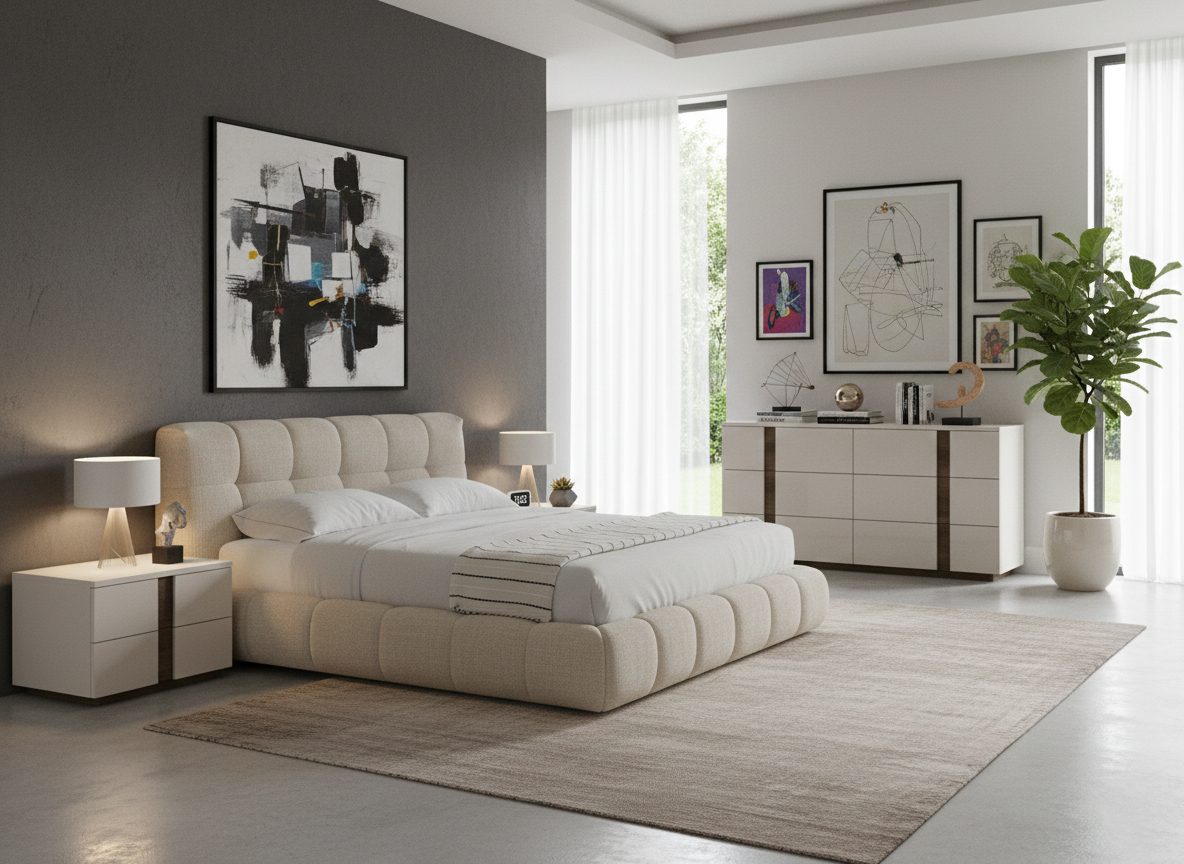 Vienna Contemporary Nightstands - Image 3