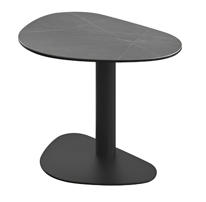 Roca Ceramic Contemporary Side Table